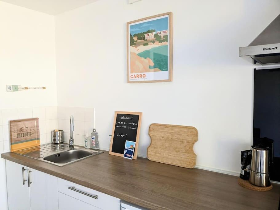 Sausset-Les-Pins, T2 Bord De Mer Exteriér fotografie